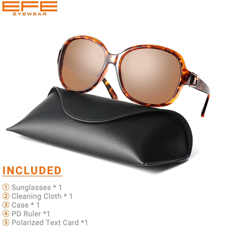 Polarized Oversized Sunglasses Composite Frame UV400 Protection Classic Oversized Polarized Sunglasses for Women Composite  main image 2