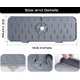 thumbnail image 5 of Paquete de 2 Alfombrillas de Silicona JM para Grifo de Cocina Protector contra Salpicaduras, 5 of 5