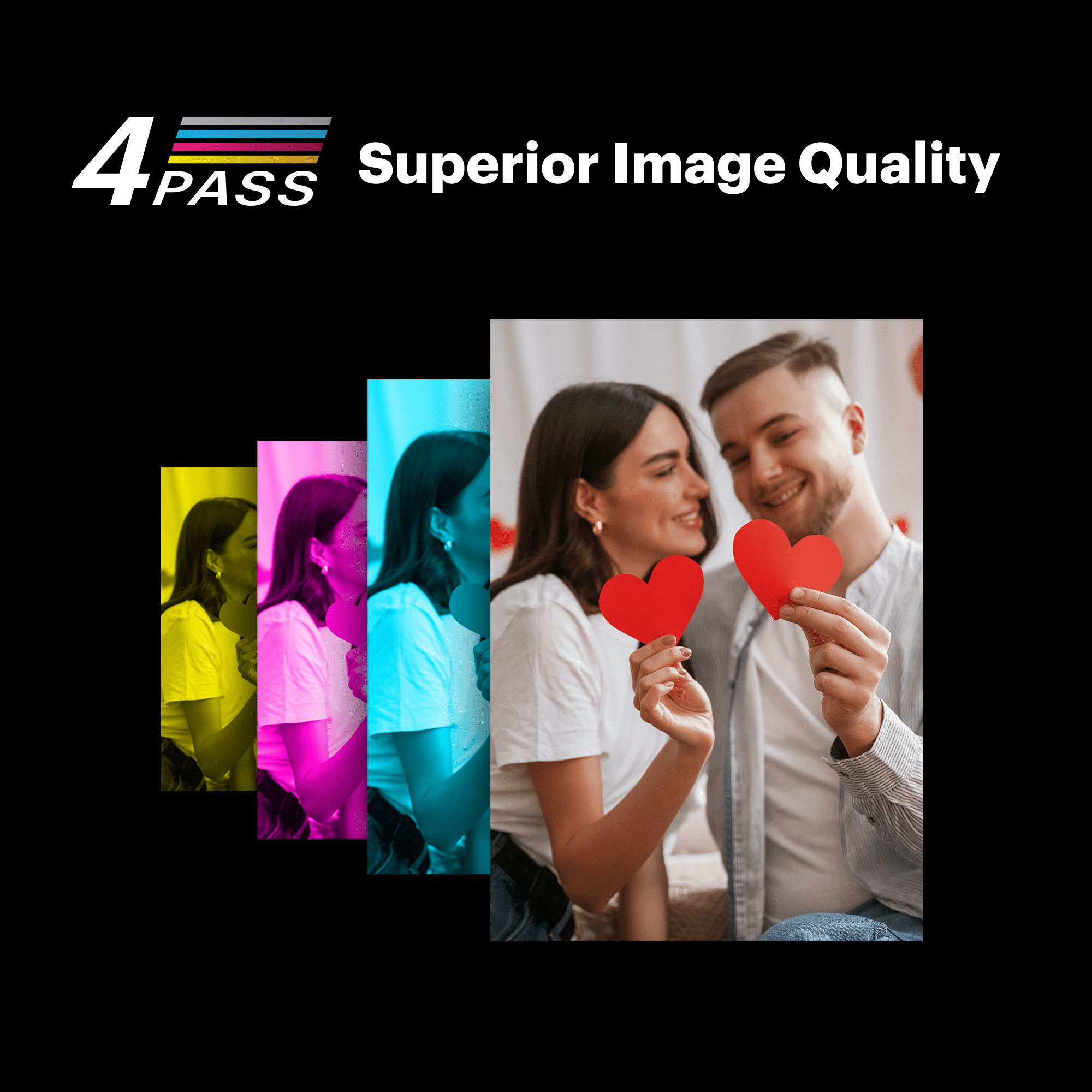 Kodak Mini 2 ERA Photo Printer, Black, 2.1x3.4 inches (printer + 8 sheets)