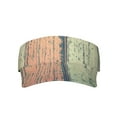 thumbnail image 2 of Kdxio Hardwood Print Sun Visor Hat Golf Visor Adjustable Velcro Outdoor Sports Cap For Men Women, 2 of 7