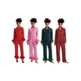 thumbnail image 2 of Womens Pajamas Set 2 Piece Button Down Pjs Soft Long Sleeve Top and Pants Sleepwear Set Lounge Sets, 2 of 9