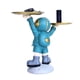 thumbnail image 4 of Escultura creativa de astronauta con forma de llavero de chocolate y adornos para platos. Azul, 4 of 8