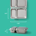 thumbnail image 2 of Shuttle Stainless Bento Box Style Lunch For With 2 Compartments - Durable  Dishwasher Safe & Food Container, 2 of 4