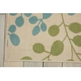 thumbnail image 4 of Nourison Caribbean Indoor/Outdoor Ivory 5'3" x 7'5" Area Rug, (5x7), 4 of 6