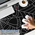 thumbnail image 2 of Long Mouse Pads for Desk,Halloween Spider Webs Desk Mats on Top Of Desks, Desk Mouse Pad Extra Large with 3mm Non-Slip Base and Stitched Edge for Gaming,Office,Work,Home 47.3x23.6in, 2 of 5