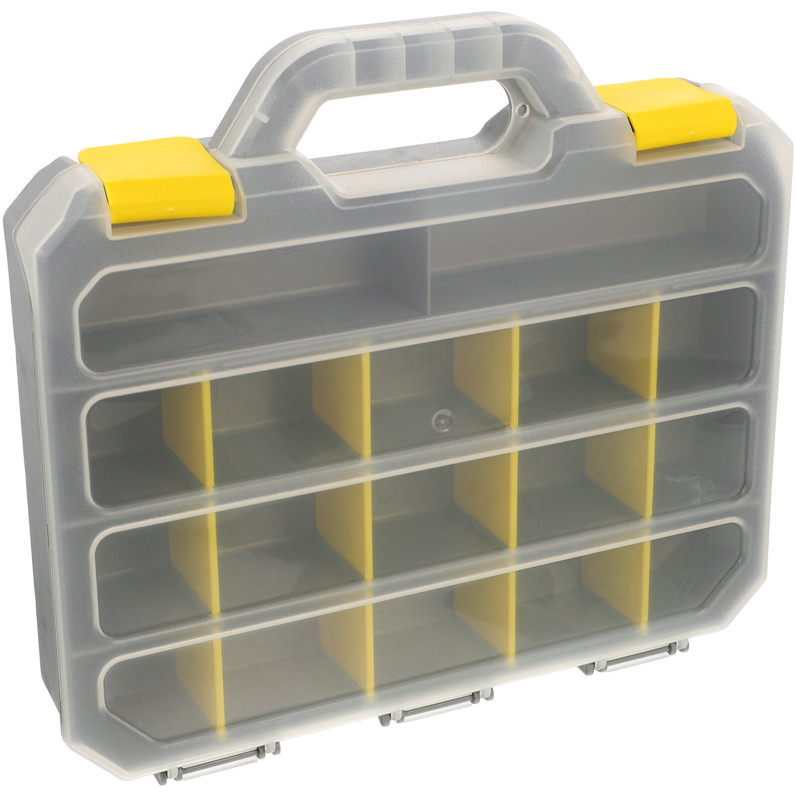 Small Parts Organizer Portable Tool Organizer Handheld Tool Box Organizer Screw Organizer, Size: 31x23.5x6cm