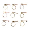 thumbnail image 1 of 20 Pcs Adjustable Stainless Water Oil Tube Hose Clamps for Flexible Hose Pipe, 1 of 9