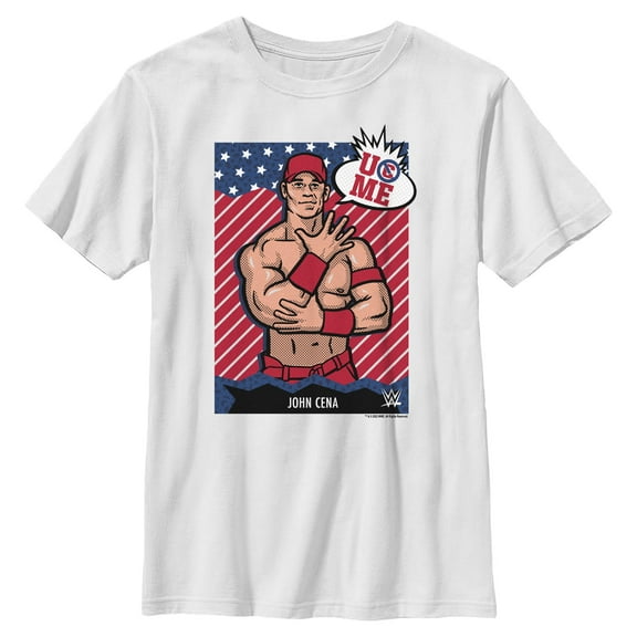 Boys WWE America Can't See Me T Shirt