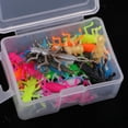 thumbnail image 3 of 20x Lifelike Nymphs Mayfly  Soft Stonefly With Box For Low Activity Fishes, 3 of 10
