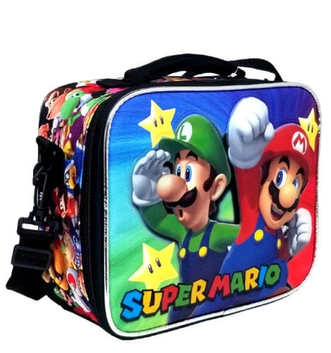 super mario lunch bag