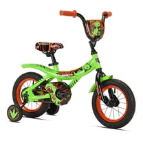 12" Kent Dino Power Training Wheel Bicycle, Fits Rider 2' - 3'2", Green, Toddler/Child, Unisex