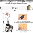 thumbnail image 2 of Sublimation Blanks Products Photo Sublimation Memory Camera Roll Keychain Jar Holds 20 Pho2Xk11871, 2 of 7