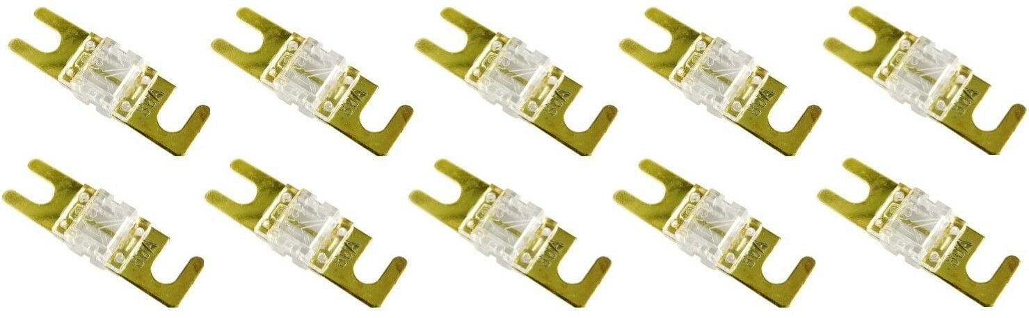 150 AMP MINI ANL FUSES GOLD PLATED INLINE AFC AFS BLADE AUTO HOLDER MANL150 2