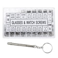 thumbnail image 1 of Speravity 1000 unids/set tornillo de anteojos con caja de almacenamiento gafas de lectura portátiles teléfono reloj destornillador Kit de Artesanía, 1 of 6