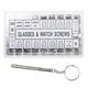 thumbnail image 1 of Scienceny Juego de 1000 unidades de almohadillas para la nariz con tuercas de tornillo para gafas con caja de almacenamiento, Kit de herramientas de Artesanía Scienceny TO009952-00B, 1 of 6
