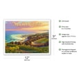 thumbnail image 2 of Malibu Coast Wineries - Santa Monica Mountains - California Vineyards Wine Country Art by Kerne Erickson - Master Art Print (Unframed) 9in x 12in, 2 of 4