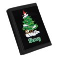 thumbnail image 2 of Chririnla Christmas Polyester Trifold Pouch Featuring Gnome Tree, Compact Portable Money Organizer for Outdoor and Travel Use, 2 of 7