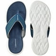 thumbnail image 5 of Alpine Swiss Women's EVA Casual Flip Flops Comfortable Outdoor Walking Sandals, Blue, 5 of 8