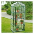 thumbnail image 4 of Allows Plants To Absorb More Light Greenhouse, Extend Growing Seasons with Clear PVC Cover, Portable Gardening Shelves for Enhanced Sunlight, Cold Proof PVC Cover for Optimal Growth (4 Levels), 4 of 5