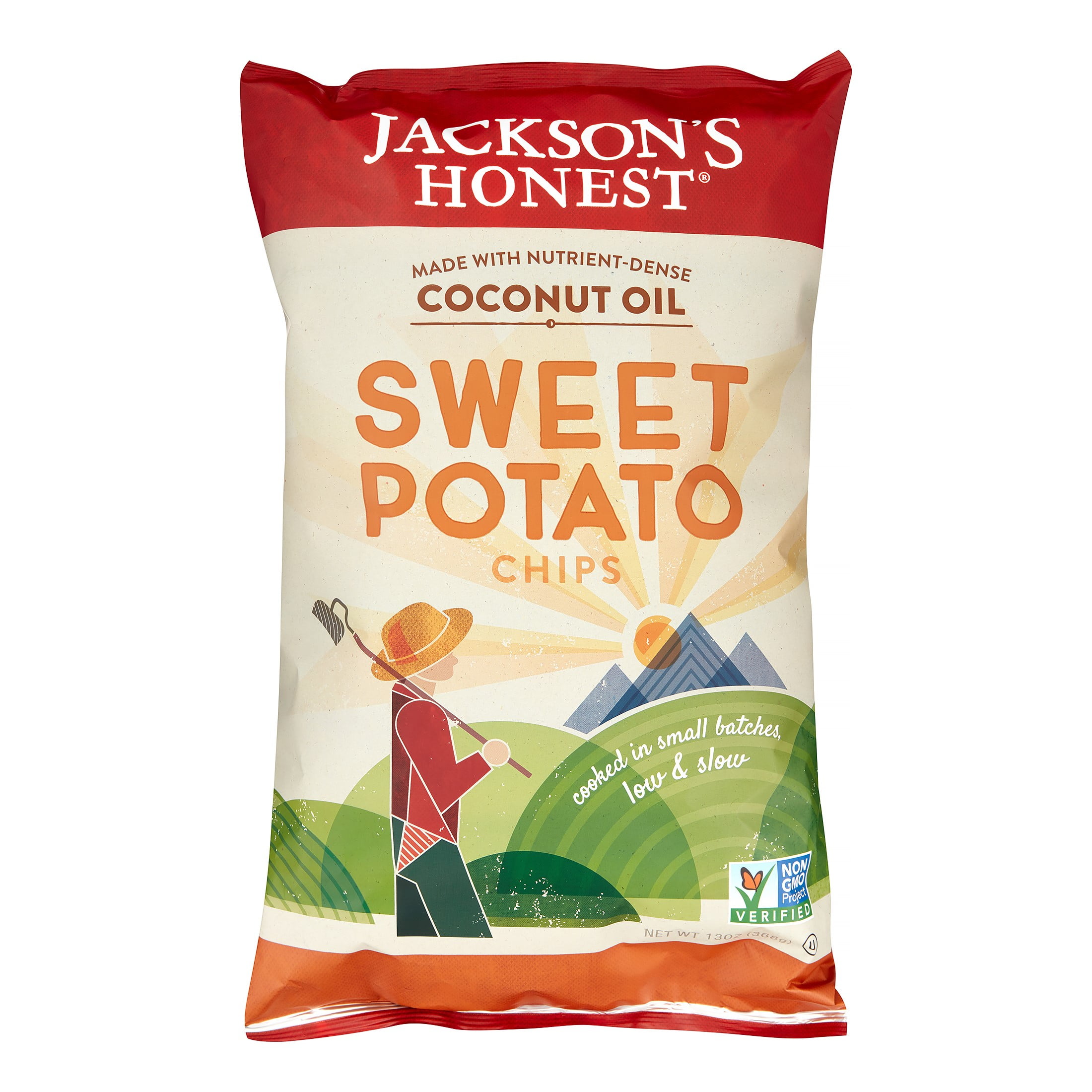 Jackson's Honest Chips Potato Chips, Sweet Potato, 13 Oz