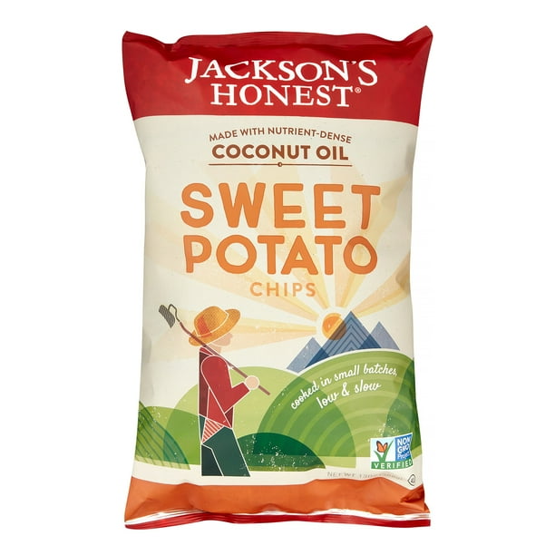 Jackson's Honest Chips Potato Chips, Sweet Potato, 13 Oz