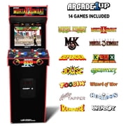 Arcade1Up Mortal Kombat II Deluxe Arcade Machine Gaming Cabinet with 14 Games