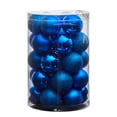 thumbnail image 3 of Nearly Natural Holiday Christmas 30 Count 2.5in. Shatterproof Ornament Set with Re-Useable Storage Container, 3 of 4