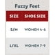 thumbnail image 3 of Zapatillas Lazy One Fuzzy Feet para mujer Sugar Skulls S/M, 3 of 3