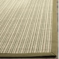 thumbnail image 4 of SAFAVIEH Natural Fiber Aspen Striped Area Rug, Green, 7'6" x 9'6", 4 of 9