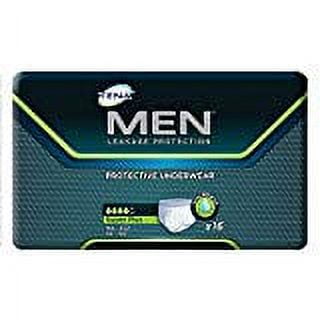 TENA Super Absorbent Underwear for Men, Medium/Large, Case Of 64
