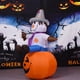 thumbnail image 3 of Nuevo juguete LED de Halloween fantasma sentado en cabeza de calabaza aterradora decoración interior y Exterior modelo inflable de Halloween, 3 of 4