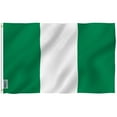 thumbnail image 3 of (2 pack) Anley Fly Breeze 3x5 Foot Nigeria Flag - Nigerian National Flags Polyester with Brass Grommets, 3 of 8