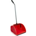 thumbnail image 4 of Janico 1087 Jumbo Lobby Dustpan 2 Pack - Commercial Indoor and Outdoor Dust Pan with Upright Position Clip and Ergonomic Handle - Red, 4 of 4