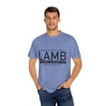 thumbnail image 4 of Inspiring Prideful Renewed Christianity John Devotee Lamb Inspirational Religious Enthusiasts Vintage Pastor Unisex Garment-Dyed T-shirt, 4 of 4