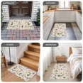 thumbnail image 6 of Spring Botanical Door Mat&nbsp;Indoor Outdoor Entrance, Non Slip Rug for Kitchen Bathroom Entryway Rug, Colorful Cottagecore Blooms Flower Washable Doormat Floor Mat 20x31.5 Inch, 6 of 8
