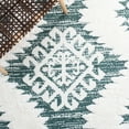thumbnail image 6 of SAFAVIEH Moroccan Tassel Desmond Southwestern Shag Area Rug, Green/Ivory, 9' x 12', 6 of 8