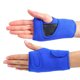 thumbnail image 3 of 2 uds soporte de muñeca muñequera vendaje protección Fitness deportes al aire libre envolturas de mano azul, 3 of 8