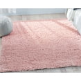 thumbnail image 4 of Well Woven Elle Basics Emerson Shag Blush Pink Textured Pile Area Rug 3'11" x 5'3", 4 of 7