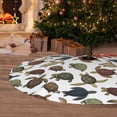 thumbnail image 6 of Lsque Various Turtle Print Christmas Tree Skirt, Tree Skirt with Ties or Velcro, Perfect for Holiday Decorations, Halloween, and New Year-36", 6 of 7
