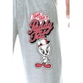thumbnail image 2 of Looney Tunes Mens' Tweety Bird Puddy Tat Character Sleep Pajama Pants, 2 of 5