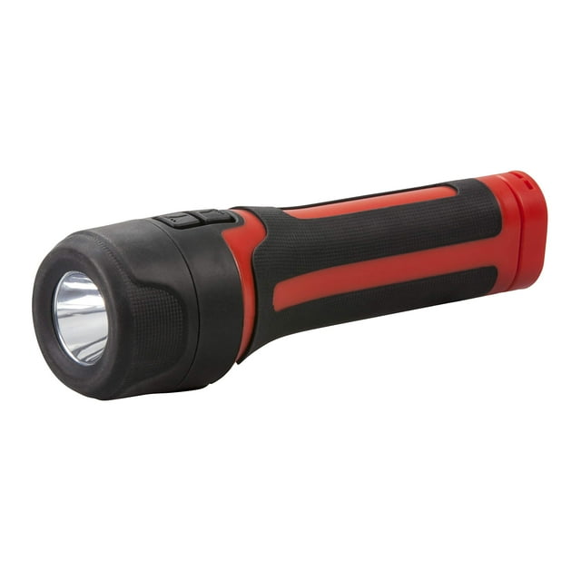 Linterna Life Gear, resistente al agua, 150 lúmenes, con silbato de seguridad