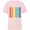 Soft Pink, variant on Disney Mickey Mouse Rainbow Icons - Short Sleeve T-Shirt for Kids -Customized-White