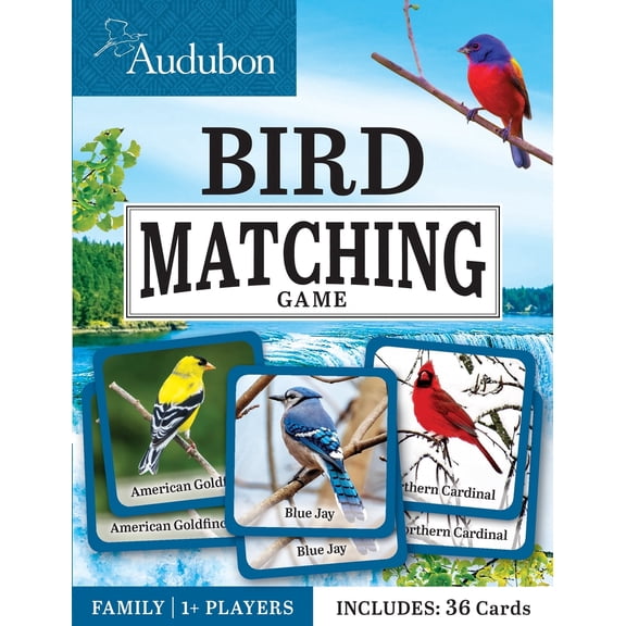 MasterPieces Audubon Kids Matching Card Game for Families, Ages 3 , Officially Licensed