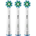 thumbnail image 3 of Oral-B Cross Action Electric Toothbrush Replacement Brush Heads Refill, 3 Count, 3 of 13