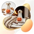 thumbnail image 4 of Cadancy Halloween Decor Ghost Dog Statue Holding Pumpkin Basket Figurine for Tabletop Mantle Shelf Home Living Room Bedroom Fall Holiday Gift Party Decor, 4 of 7