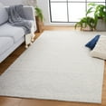thumbnail image 2 of SAFAVIEH Micro-Loop Liana Medallion Area Rug, Light Grey/Ivory, 8' x 10', 2 of 8