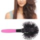 thumbnail image 3 of Cepillo redondo para secado con secador, diseño esférico de 360°, resistente al calor, para cabello húmedo y seco., 3 of 5