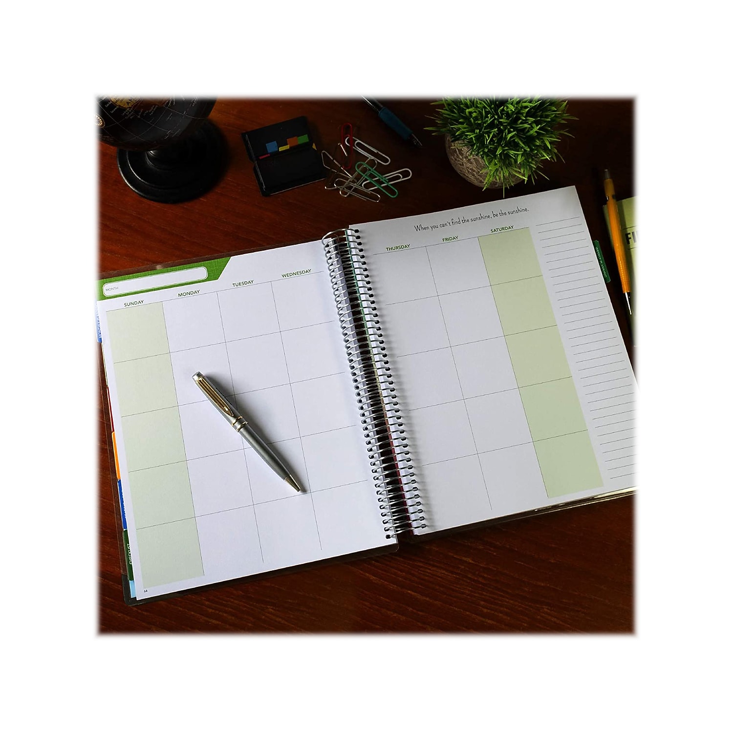 Global Printed Products Deluxe 8.5" x 11" Teacher Academic Planner Multicolor (DTP-0001-U22-S)