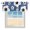 Blue, variant on Soccer Sport Kitchen Valances for Windows 42x12 Inch Kitchen Curtains Valances Rod Pocket Brown Retro Football Buffalo Checkered Bathroom Window Valances for Window Treatment Decor