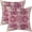Boho-31, variante sur Housses de Coussin Arbre de Noël Bourgogne 20x20 Ensemble de 2 Style Rustique Hiver Imprimé Décoratif Extérieur Housses de Coussin de Vacances Ferme pour Canapé Lit